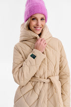 Anabelle Desert Moth Quilted Jacket