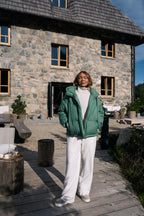 Umbria Oliven Måne dunjakke