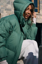 Umbria Oliven Måne dunjakke