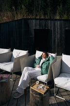 Umbria Oliven Måne dunjakke