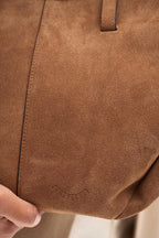 Gold Rush Leather Shopper Bag