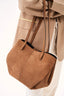 Gold Rush Leather Shopper Bag