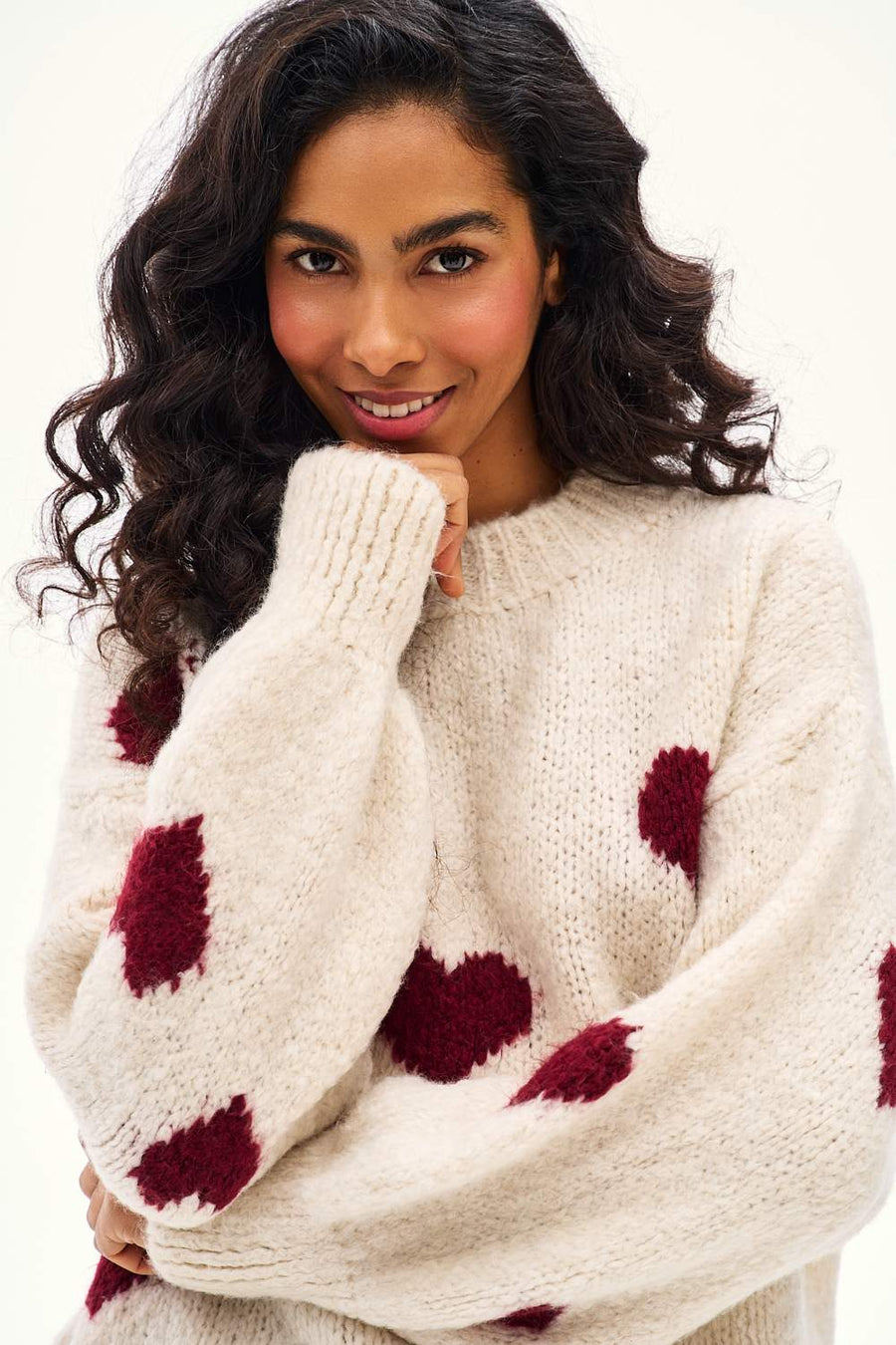 Pull vanille glacée