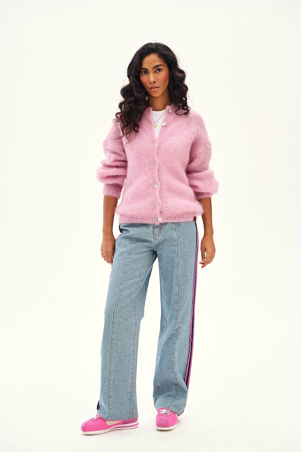 Milkshake mohair cardigan