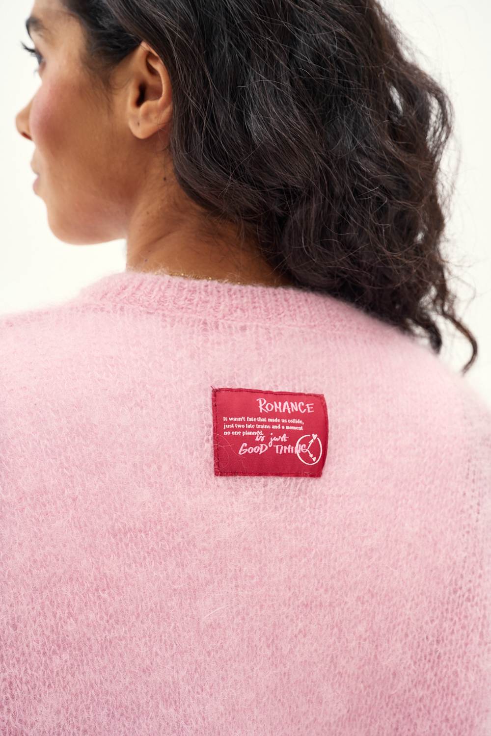 Milkshake mohair cardigan