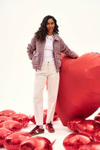 Berry Spark Wool Jacket