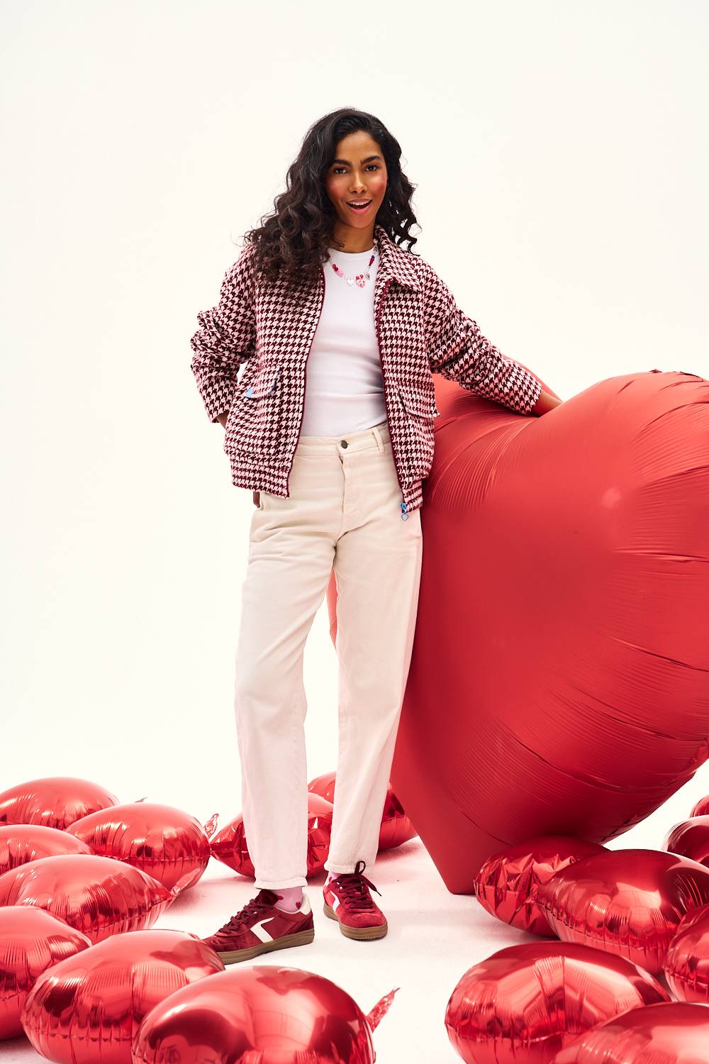 Berry Spark Wool Jacket