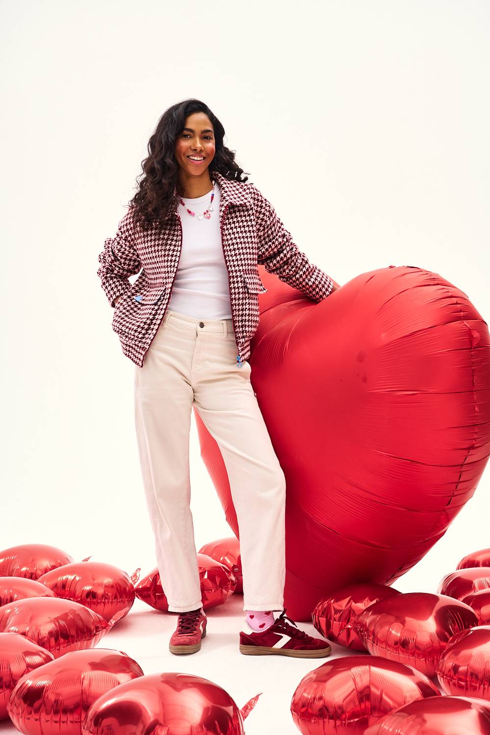 Berry Spark Wool Jacket
