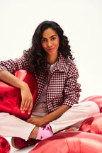 Berry Spark Wool Jacket