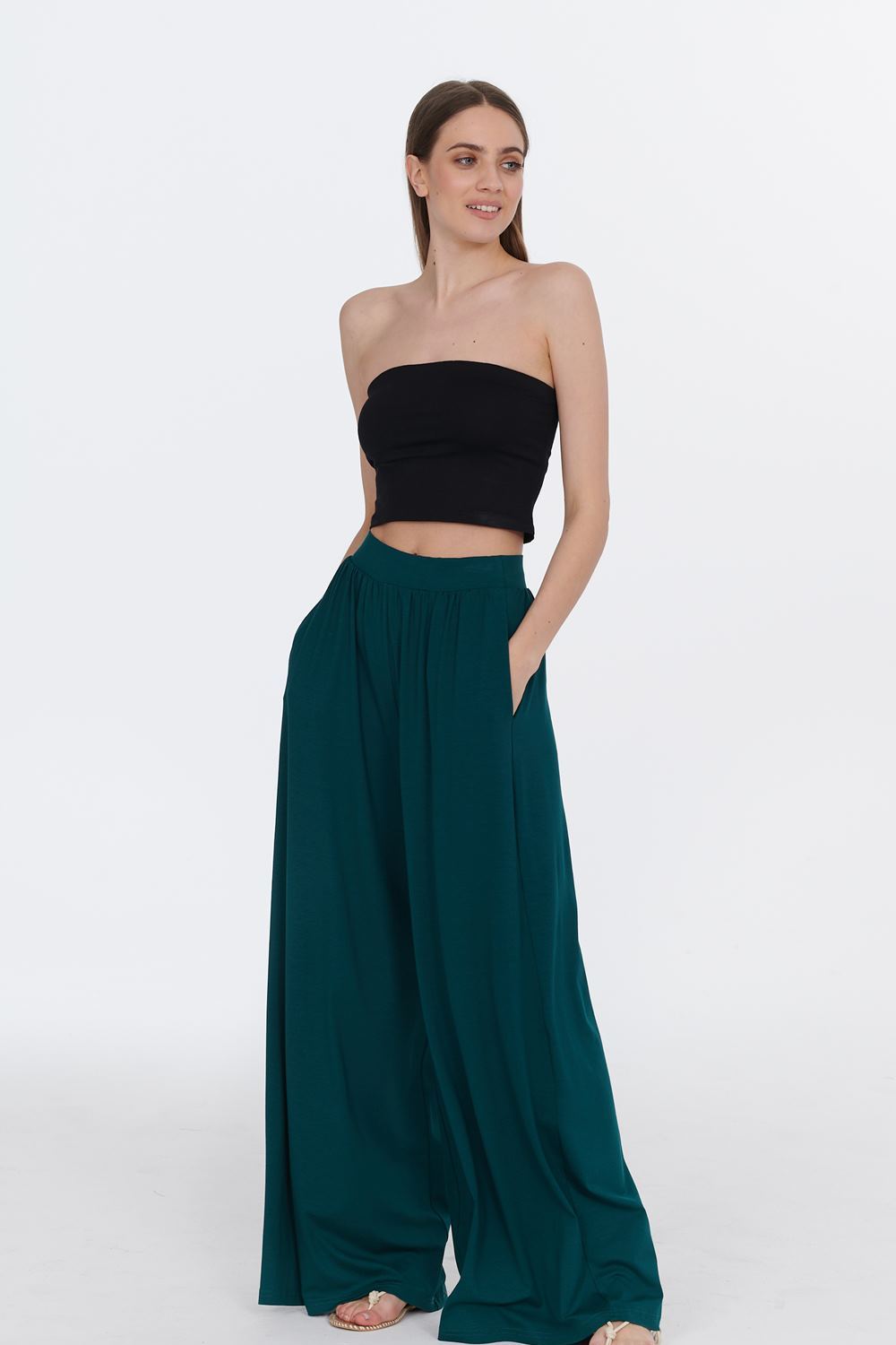 Pantaloni largi Forest Dream