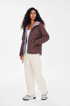 Poppy Cinnamon Dusk Reversible Hooded Jacket