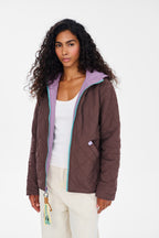 Poppy Cinnamon Dusk Reversible Hooded Jacket