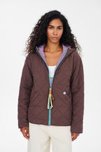 Poppy Cinnamon Dusk Reversible Hooded Jacket