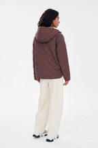 Poppy Cinnamon Dusk Reversible Hooded Jacket