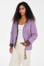 Poppy Cinnamon Dusk Reversible Hooded Jacket