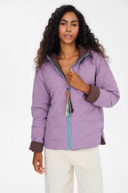 Poppy Cinnamon Dusk Reversible Hooded Jacket