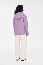 Poppy Cinnamon Dusk Reversible Hooded Jacket