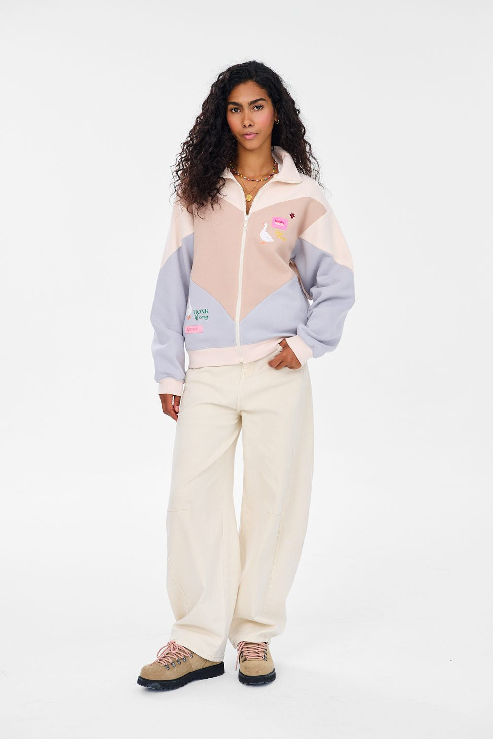 Cozy Honks Club Zip-Up Sweatshirt