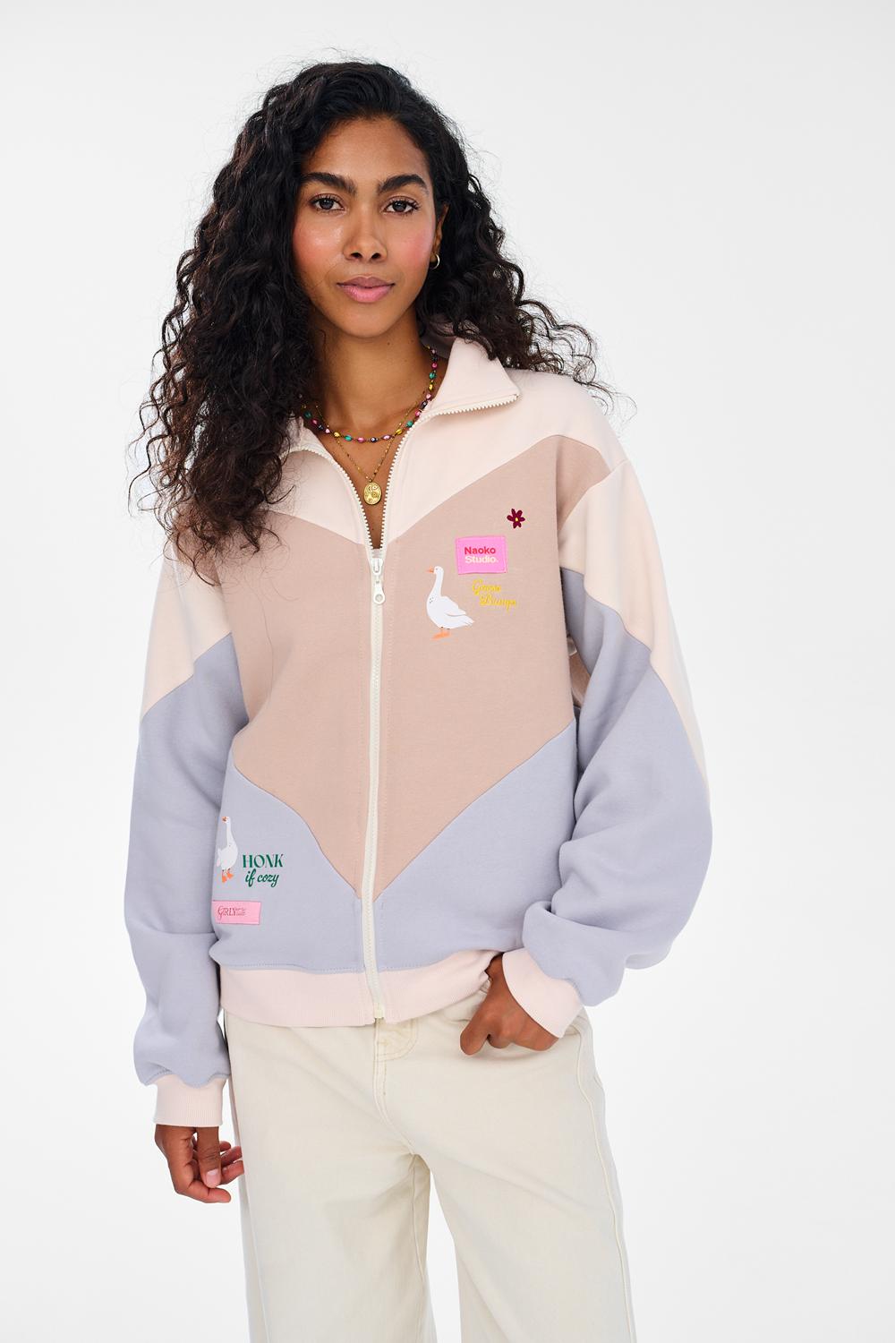 Cozy Honks Club Zip-Up Sweatshirt
