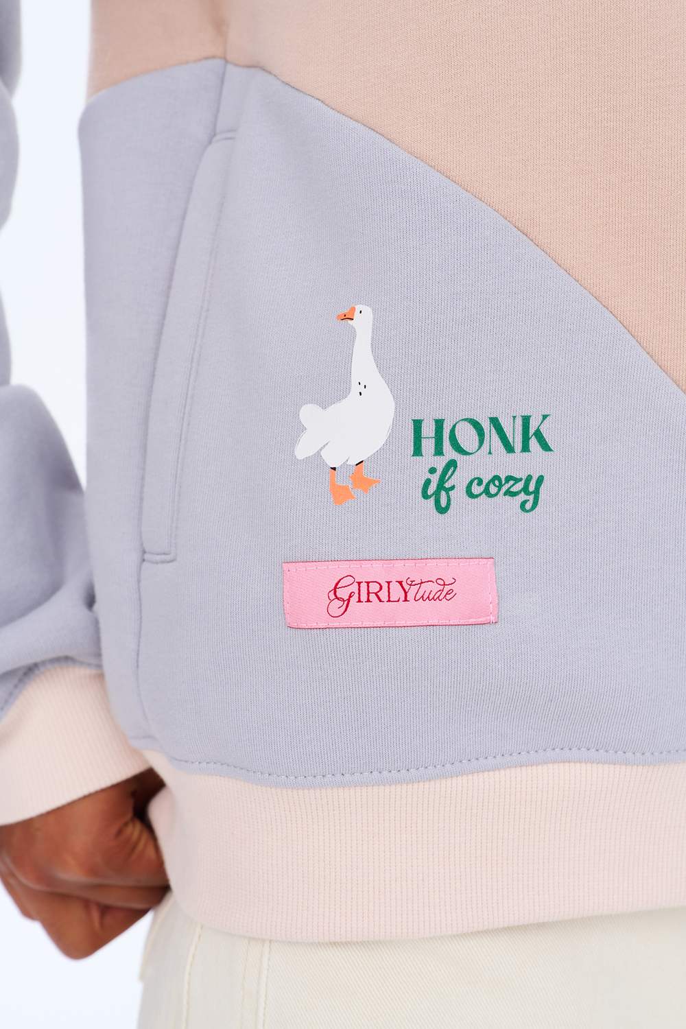 Cozy Honks Club Zip-Up Sweatshirt