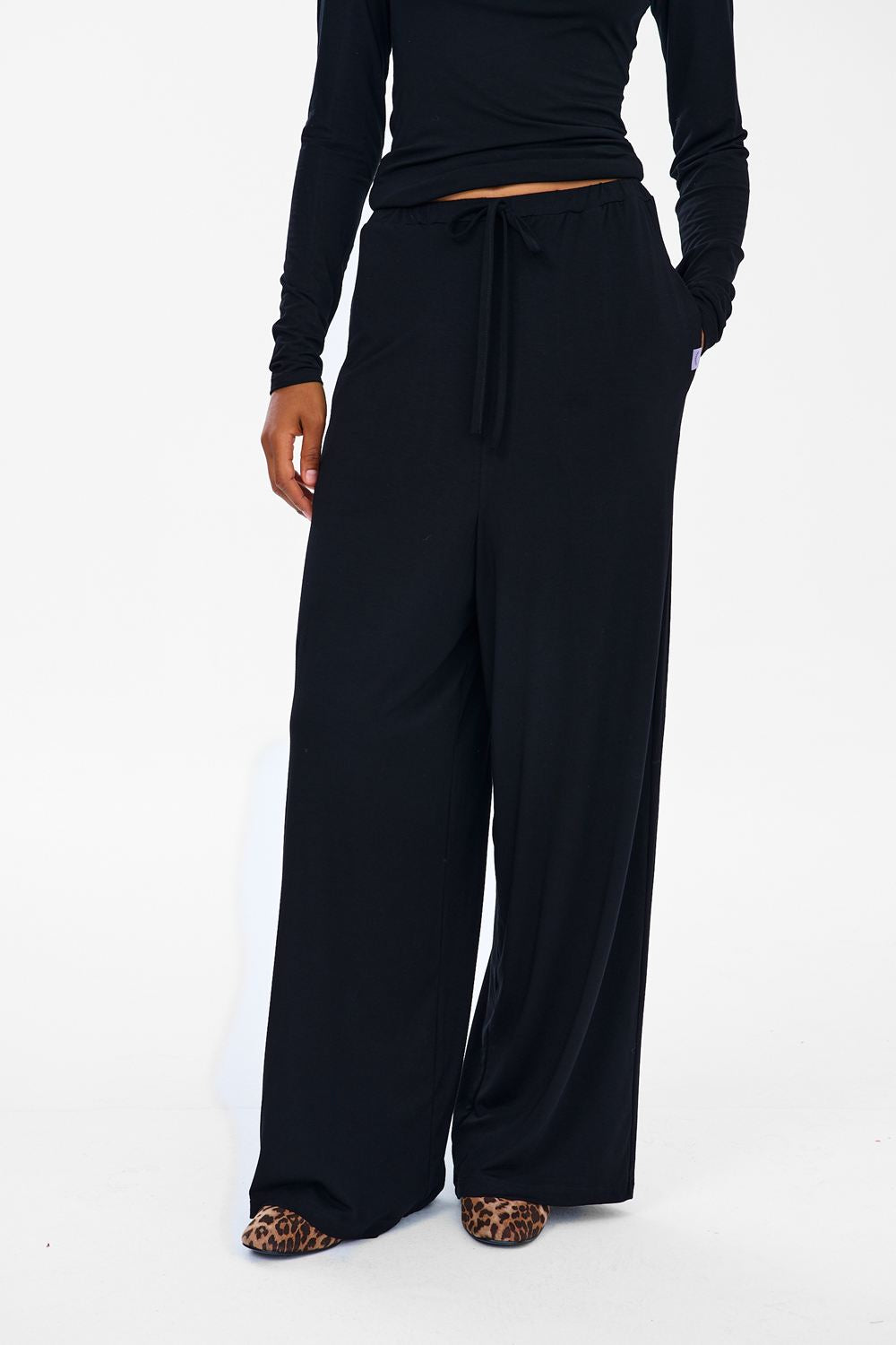 Second Nature Loose-Fit Bamboo Pants