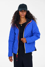 Poppy Mismatched Reversible Hooded Jacket