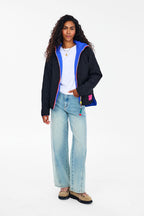 Poppy Mismatched Reversible Hooded Jacket