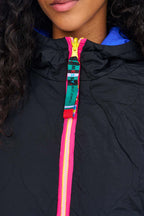 Poppy Mismatched Reversible Hooded Jacket