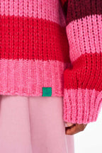 Berry Flame Wool Sweater