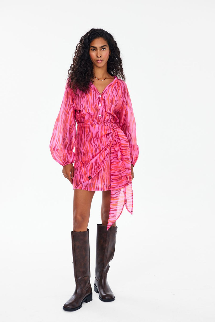 Rochie mini Burning Petals