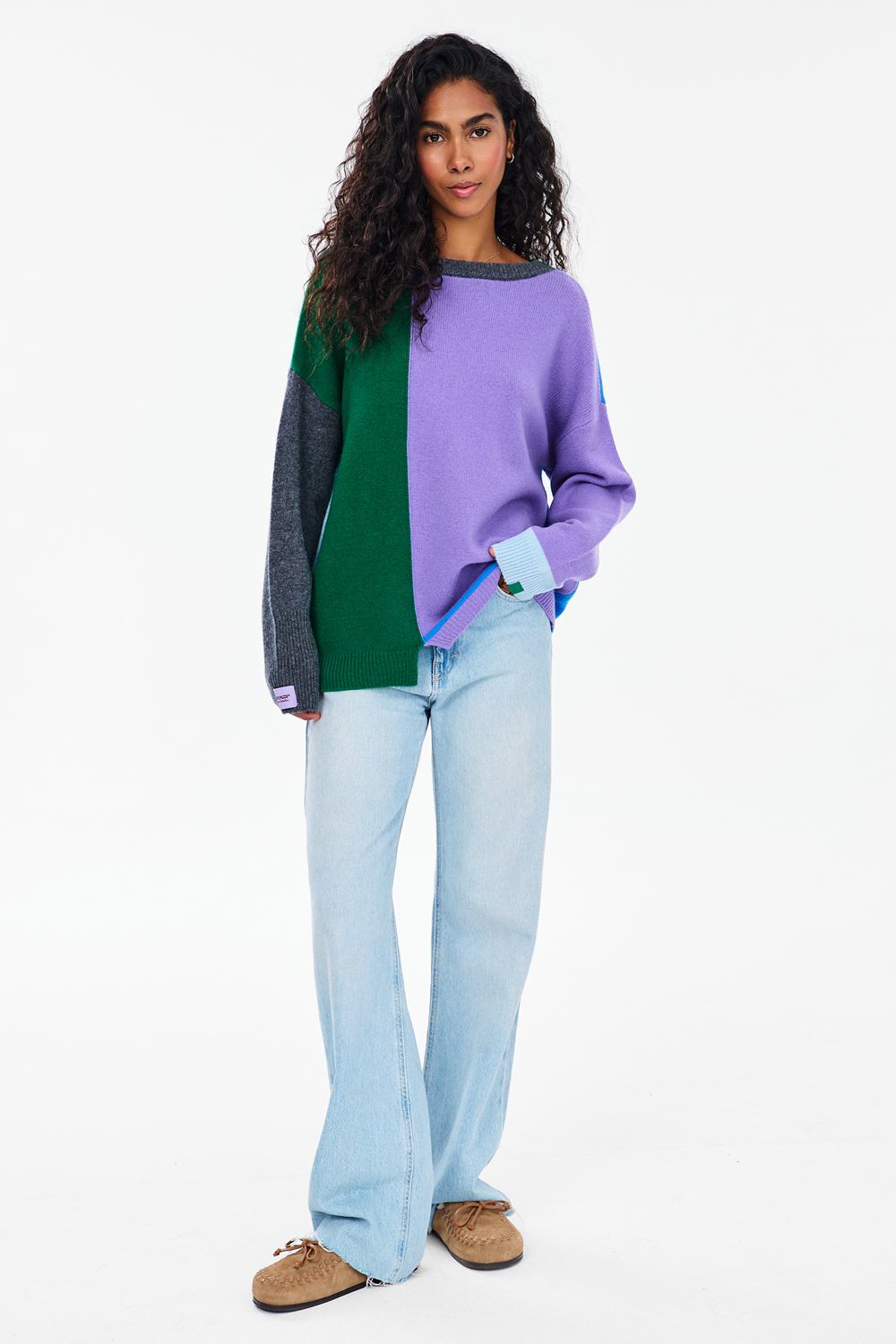 Dreamy Dust Reversible Wool Sweater