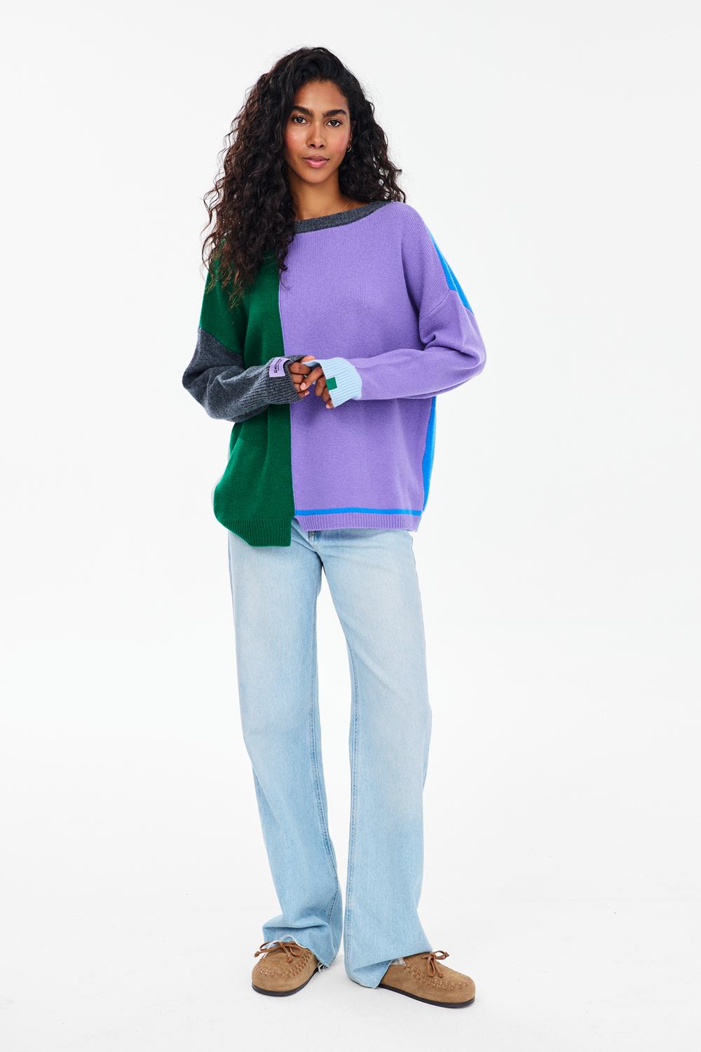 Dreamy Dust Reversible Wool Sweater