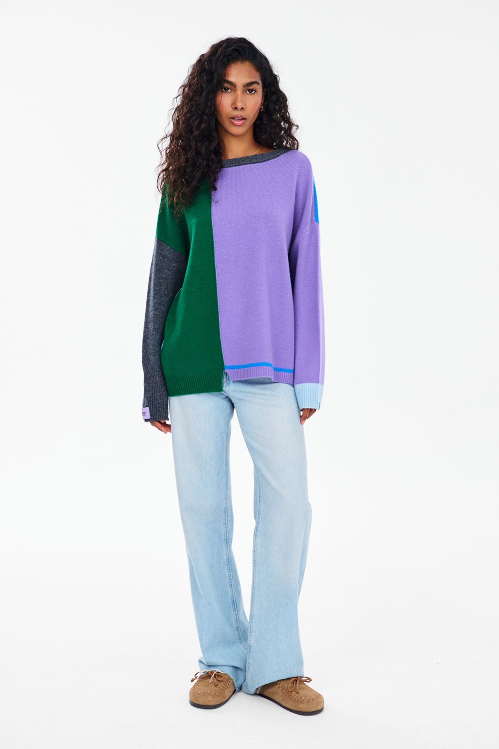 Dreamy Dust Reversible Wool Sweater