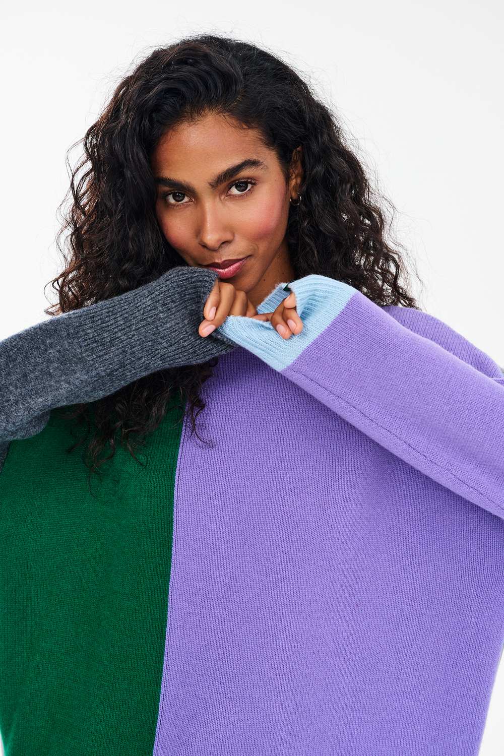 Dreamy Dust Reversible Wool Sweater