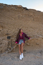 Poppy Punkberry wendbare Jacke