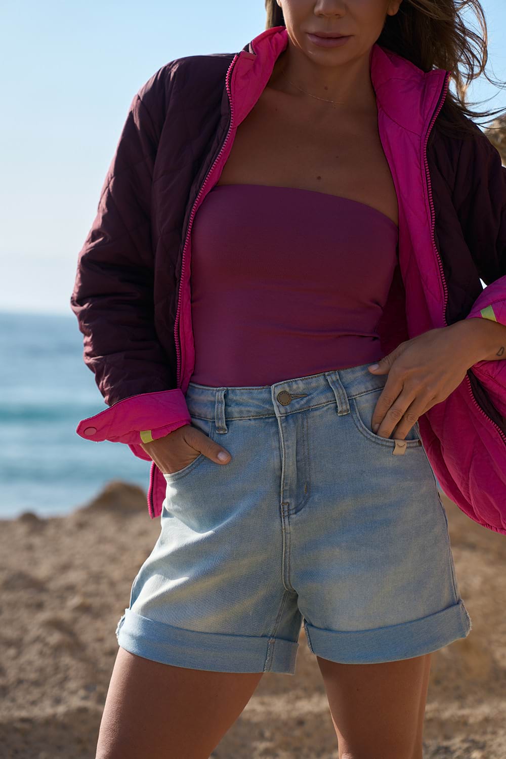 Poppy Punkberry wendbare Jacke