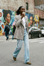 Checked Out Wool Blazer