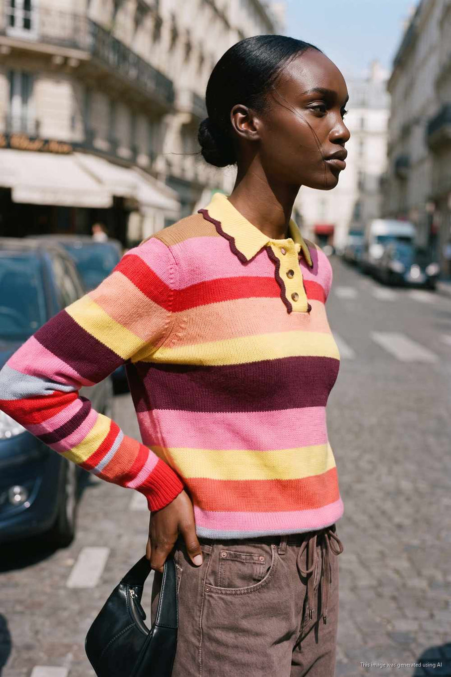 Cherry Skies Wool Sweater