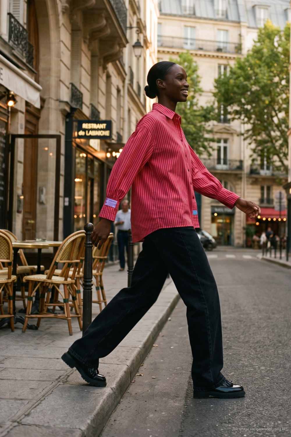 Camicia Dramatic Entrance