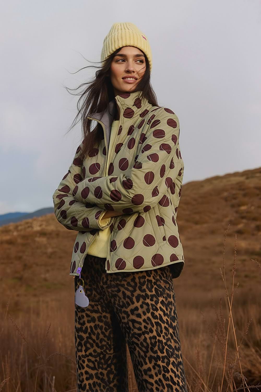 Poppy Dot It Up double-sided jacket
