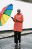 Electric Mind Long Rain Jacket