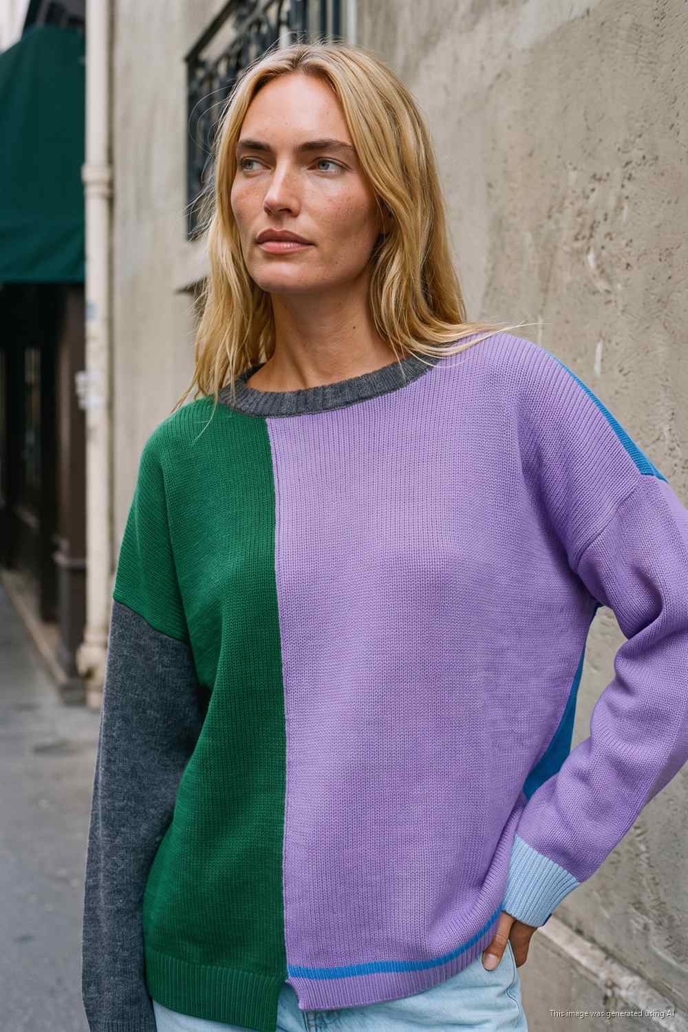 Dreamy Dust Reversible Wool Sweater