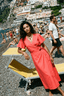 Rosso Riviera Midi Dress