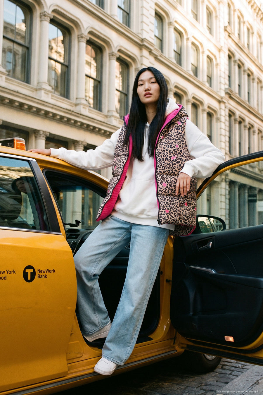 Pink Panther reversible vest