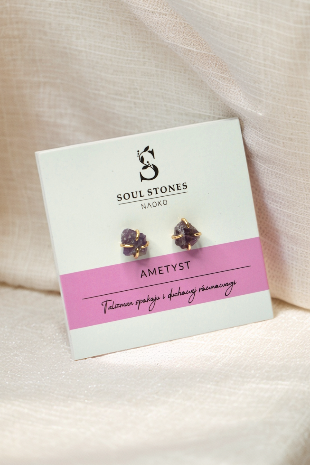 Cercei Ametist Soul Stones