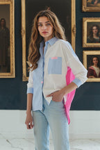 Camicia in tessuto misto di Fresh Attitude