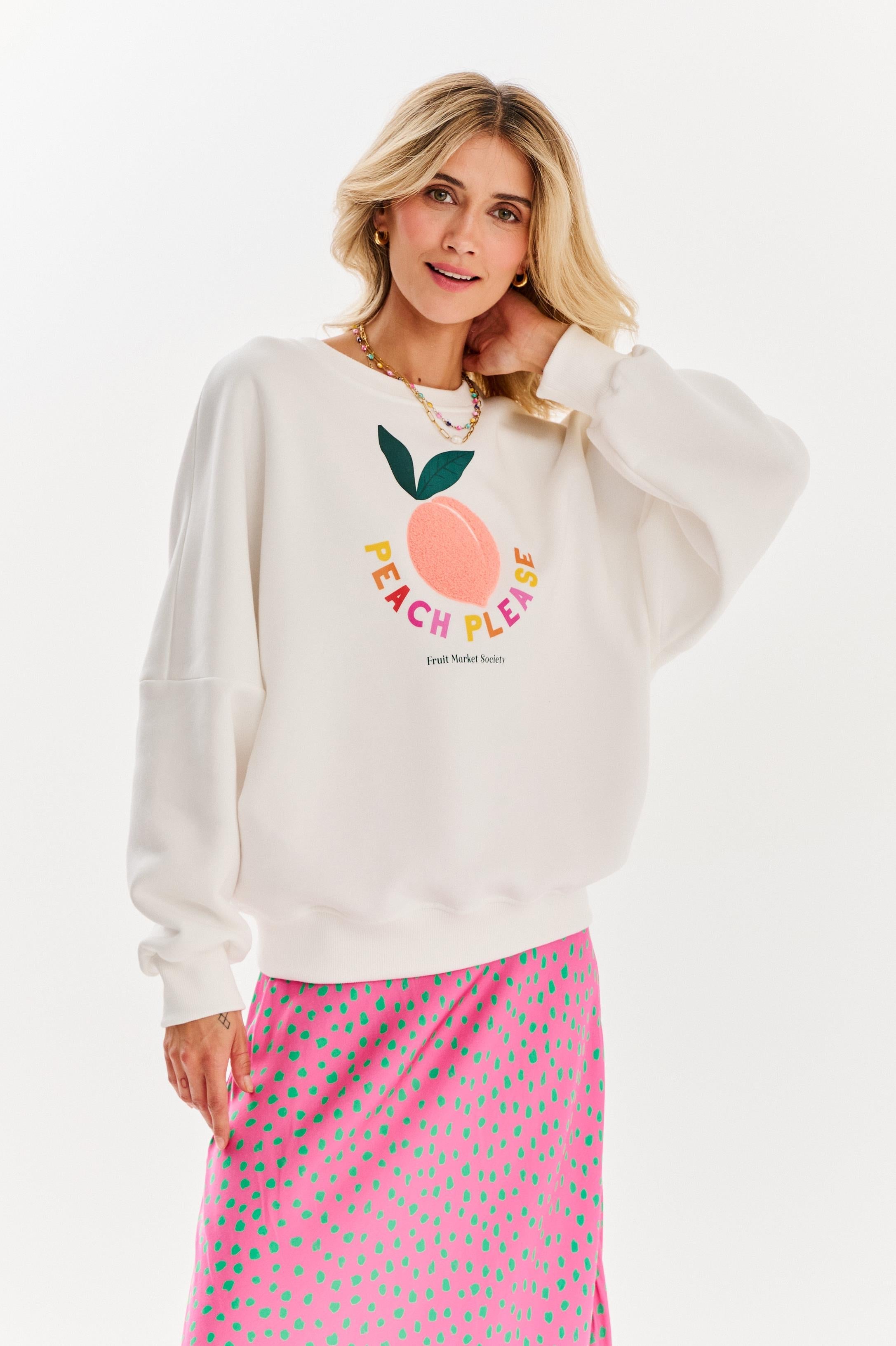 Peach Please Sweatshirt