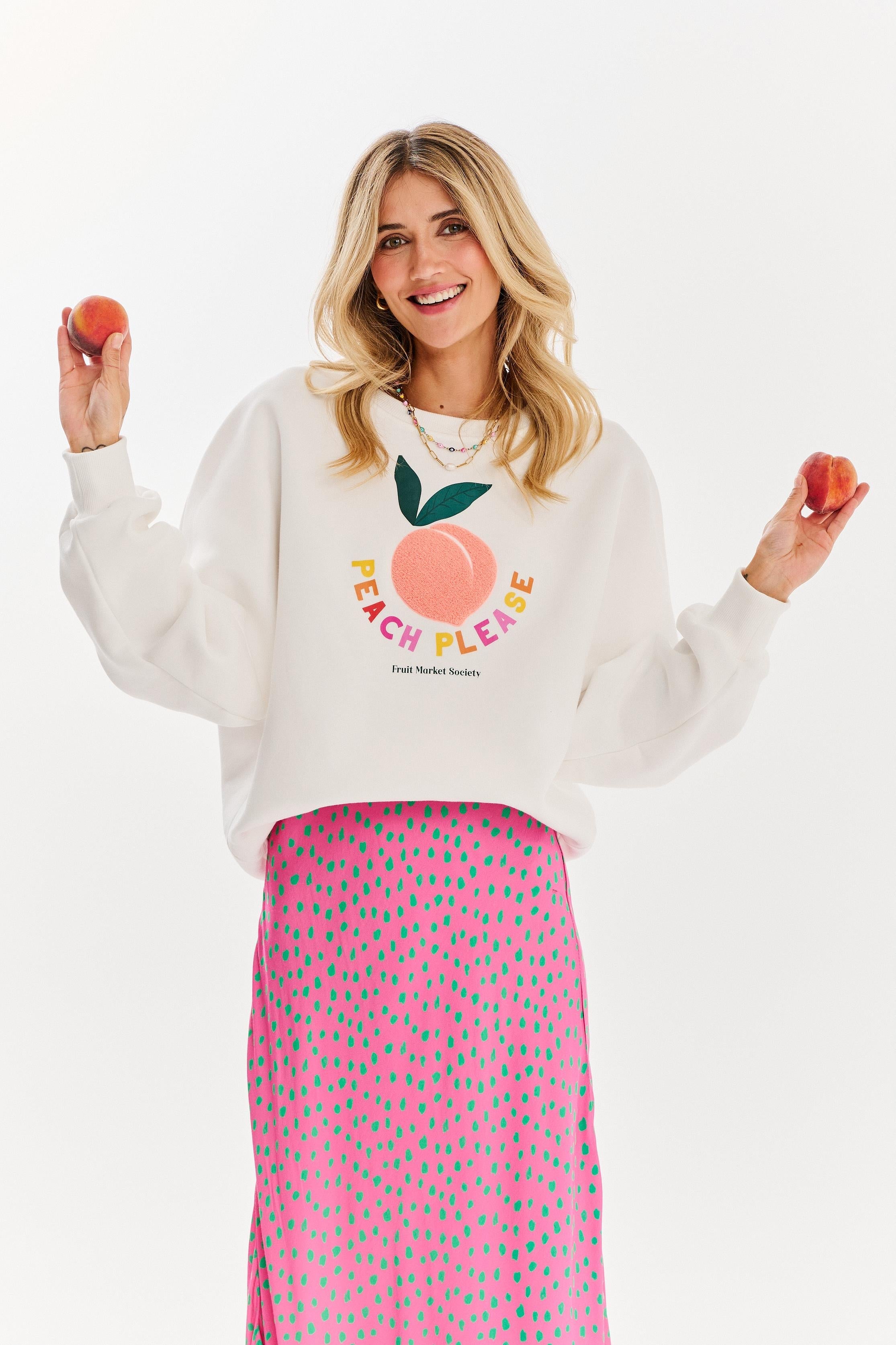 Peach Please Sweatshirt