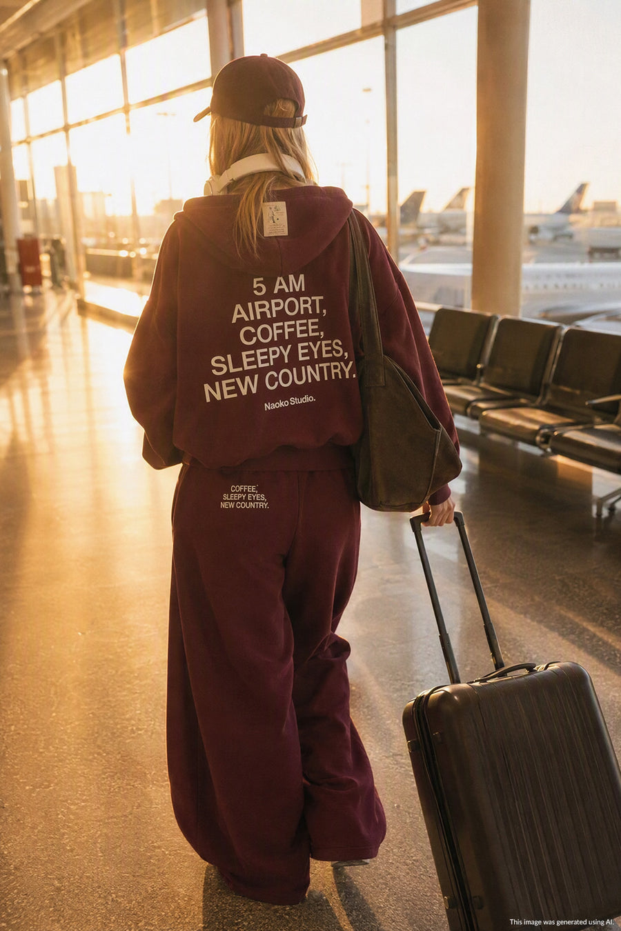 Boarding Soon Zip-Up Sweatshirt