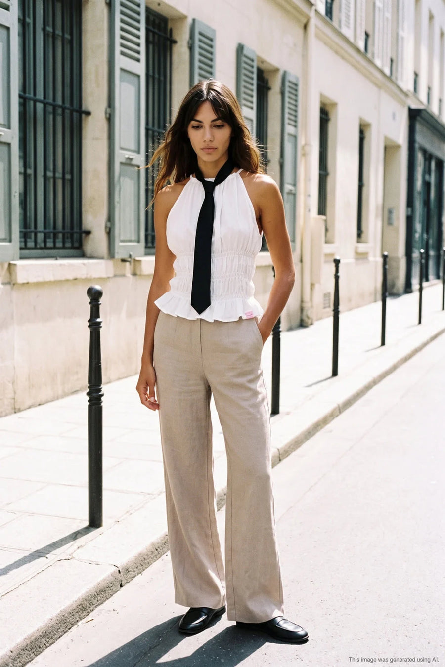 Blusa de Laço Marfim